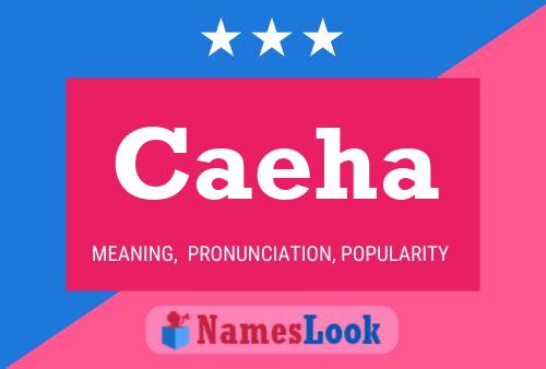 ملصق اسم Caeha