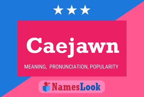 ملصق اسم Caejawn