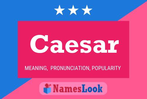 ملصق اسم Caesar