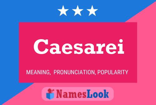 ملصق اسم Caesarei