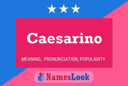 ملصق اسم Caesarino