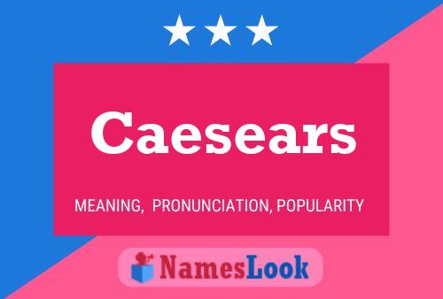 ملصق اسم Caesears