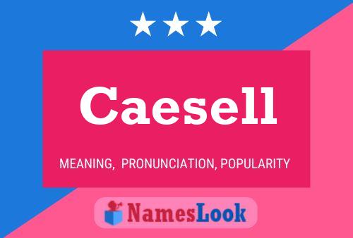 ملصق اسم Caesell