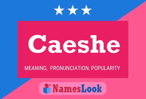 ملصق اسم Caeshe