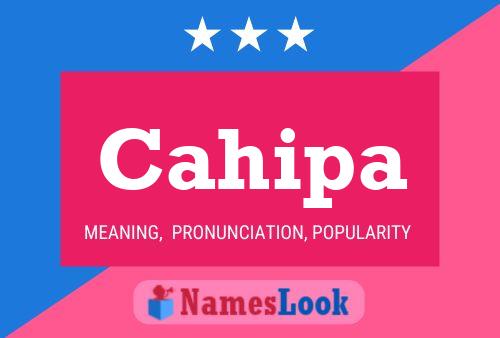 ملصق اسم Cahipa