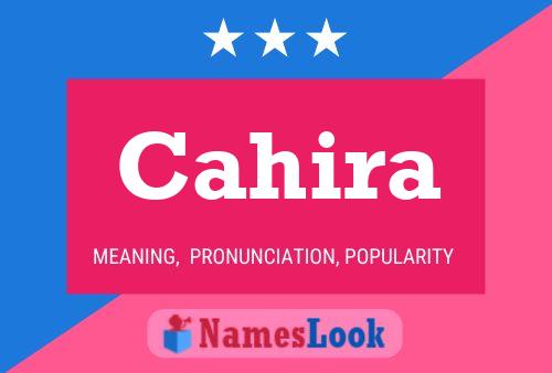 ملصق اسم Cahira