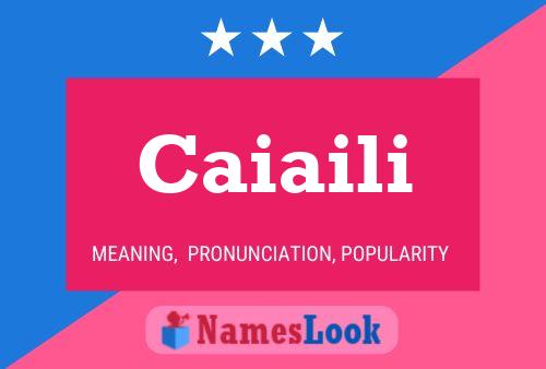 ملصق اسم Caiaili