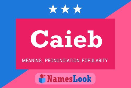 ملصق اسم Caieb