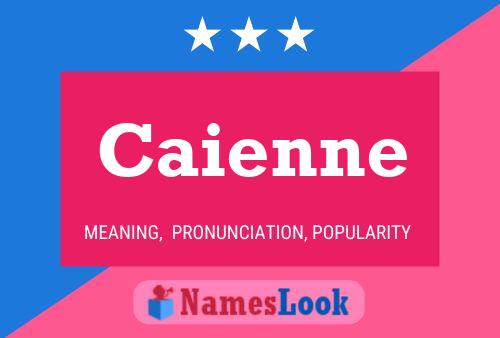 ملصق اسم Caienne