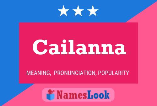 ملصق اسم Cailanna