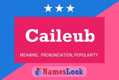 ملصق اسم Caileub