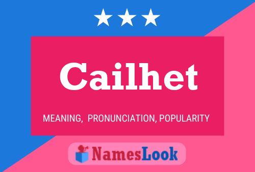 ملصق اسم Cailhet