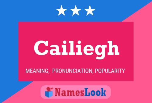 ملصق اسم Cailiegh