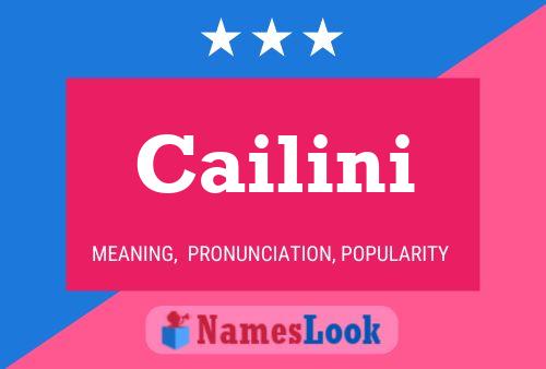 ملصق اسم Cailini