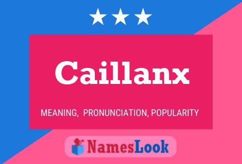 ملصق اسم Caillanx