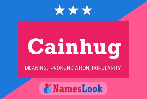 ملصق اسم Cainhug