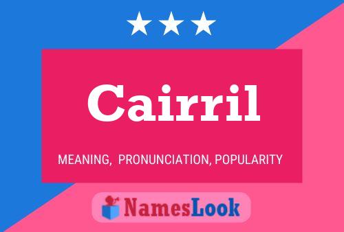 ملصق اسم Cairril