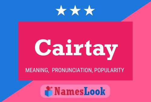 ملصق اسم Cairtay