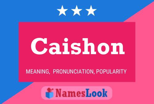 ملصق اسم Caishon