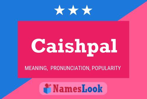 ملصق اسم Caishpal