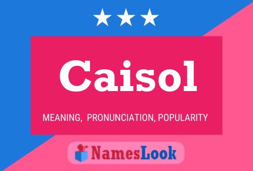 ملصق اسم Caisol