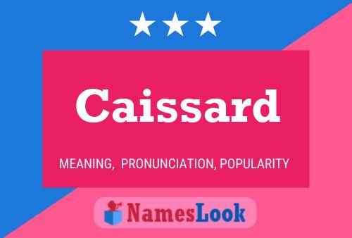 ملصق اسم Caissard