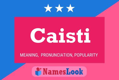 ملصق اسم Caisti