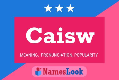 ملصق اسم Caisw