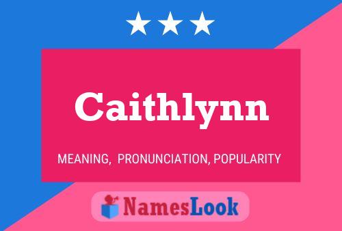 ملصق اسم Caithlynn