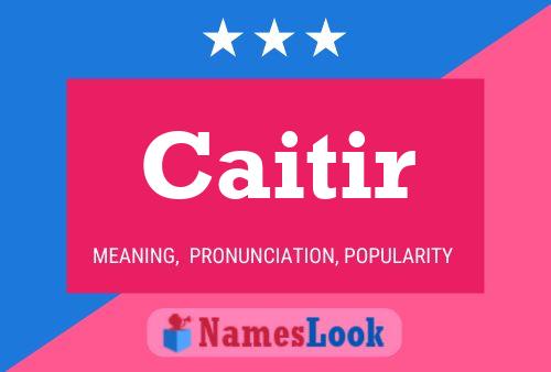 ملصق اسم Caitir