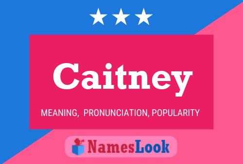 ملصق اسم Caitney