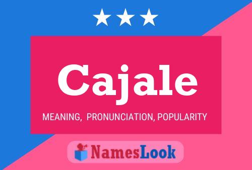 ملصق اسم Cajale