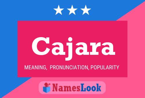 ملصق اسم Cajara