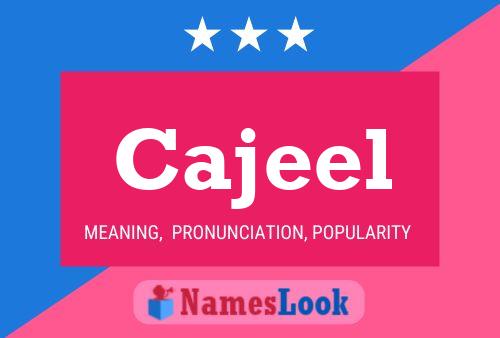 ملصق اسم Cajeel