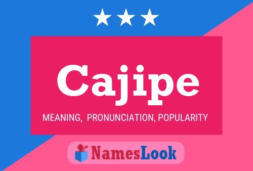 ملصق اسم Cajipe