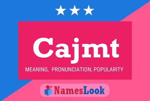 ملصق اسم Cajmt