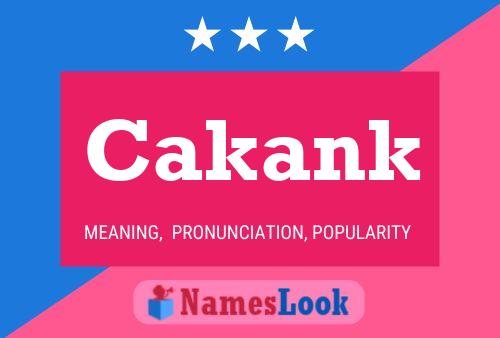 ملصق اسم Cakank