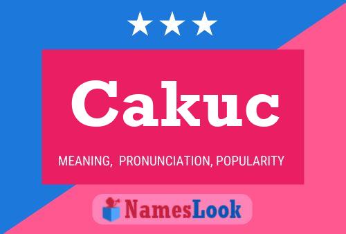 ملصق اسم Cakuc