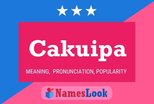 ملصق اسم Cakuipa