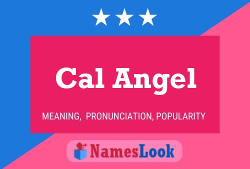 ملصق اسم Cal Angel