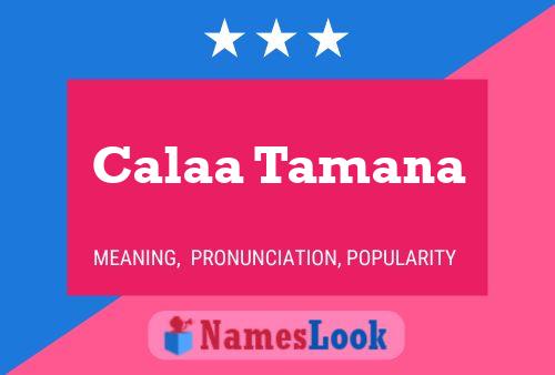 ملصق اسم Calaa Tamana