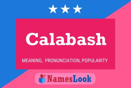 ملصق اسم Calabash