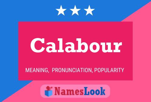 ملصق اسم Calabour