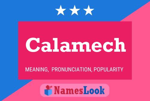 ملصق اسم Calamech