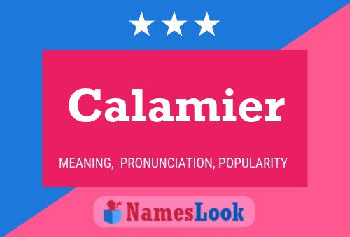 ملصق اسم Calamier