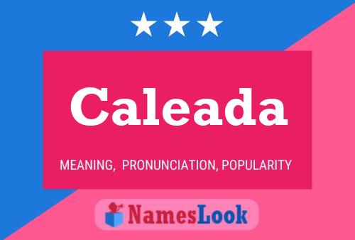 ملصق اسم Caleada