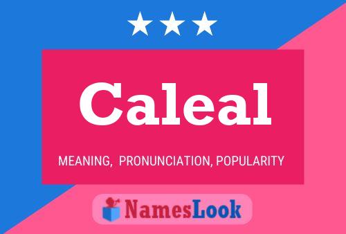 ملصق اسم Caleal