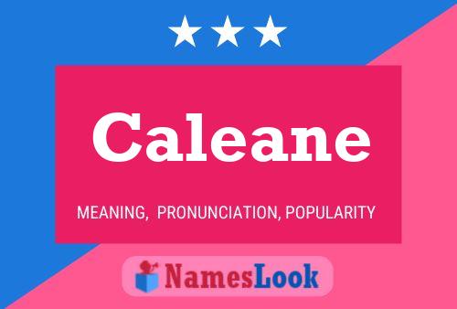 ملصق اسم Caleane