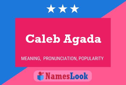 ملصق اسم Caleb Agada