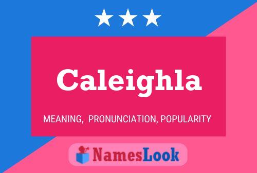 ملصق اسم Caleighla